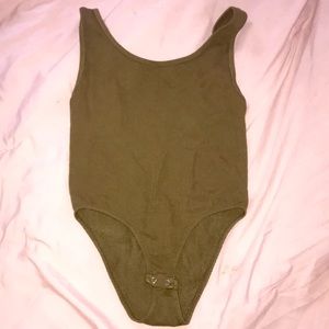 green body suit! (worn x1)